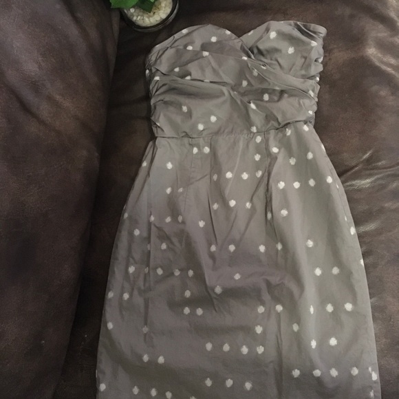 Strapless polka dot dress from H&M 🌺 - Picture 3 of 6